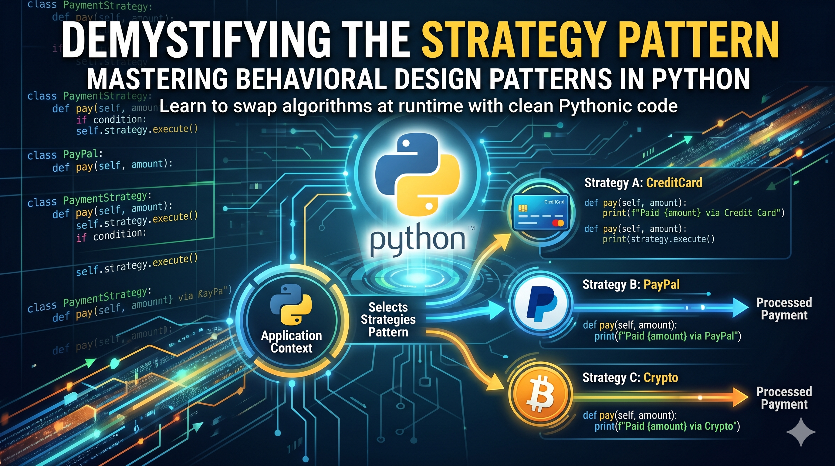 Strategy Pattern Illustration